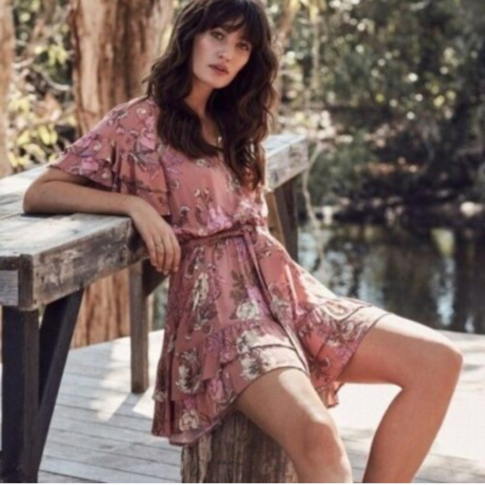 Spell and the Gypsy Pink Floral Rosa Play Dress